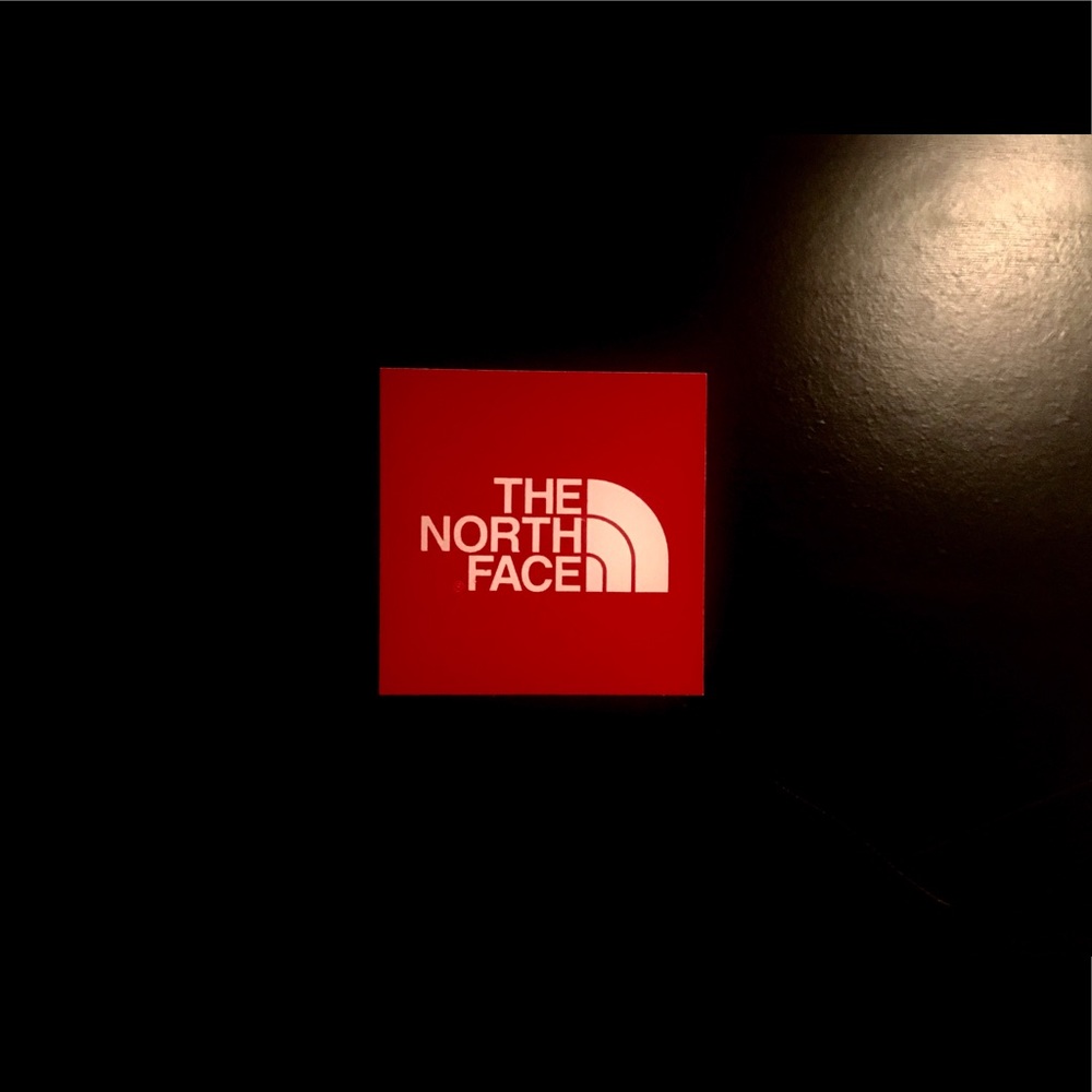 North Face Authentic Sticker
